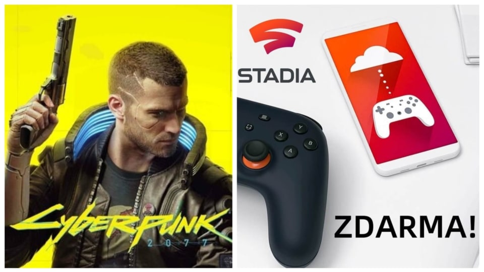 Google Stadia startuje v Česku i se hrou Cyberpunk 2077